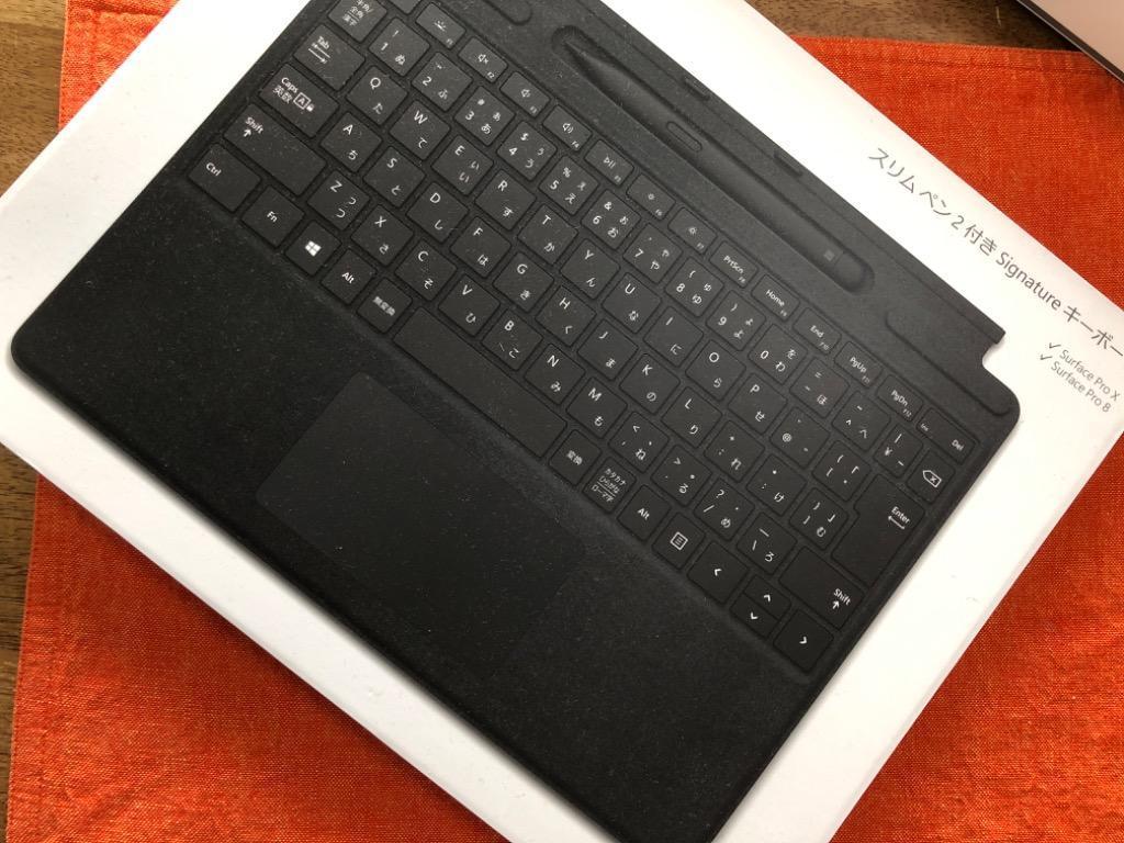 最大87％オフ！ マイクロソフト Microsoft スリムペン2付き Surface Pro Signature キーボード ブラック 日本語配列  8X6-00019