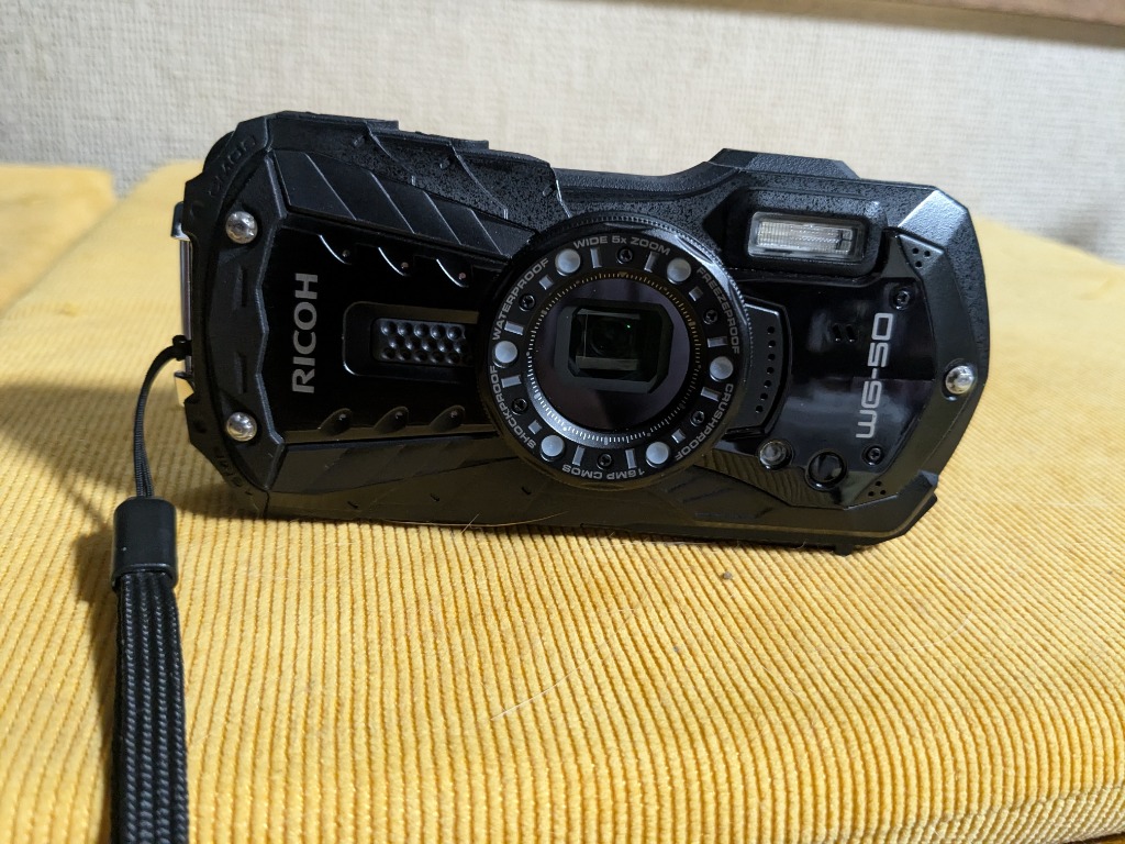 コンパクトデジタルカメラ RICOH WG-50 リコー ブラック 水深14mの防水性能と1.6mの耐衝撃性能 デジカメ カメラ Bランク Q69T  中古 宅急便コンパクト : wg-50 : PCショップ アトランティック - 通販 - Yahoo!ショッピング