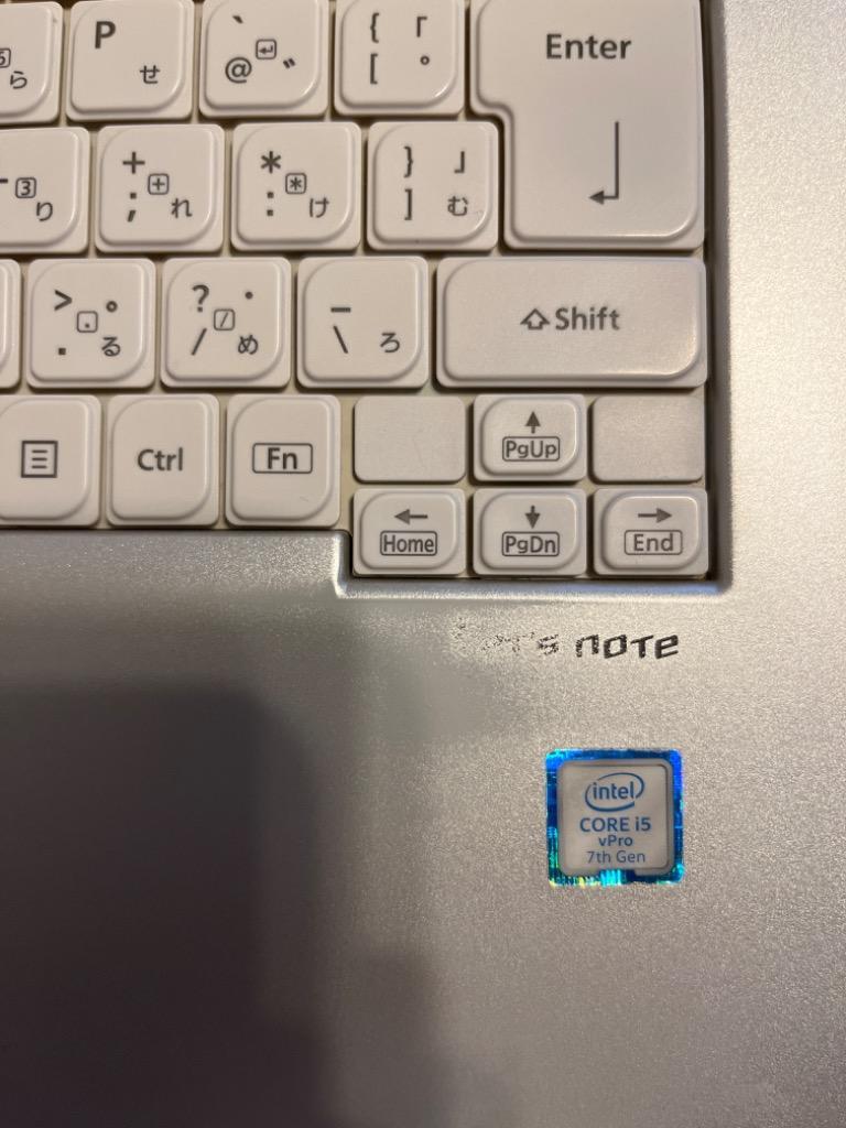パナソニック Let's Note CF-LX6 Webカメラ内蔵/第7世代Core i5/8GB 