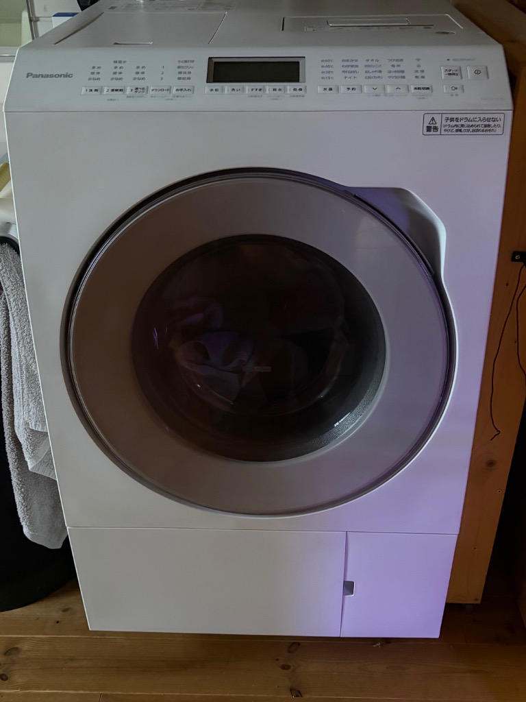 Panasonic ななめドラム洗濯乾燥機 左開き NA-LX127DL-W （マット