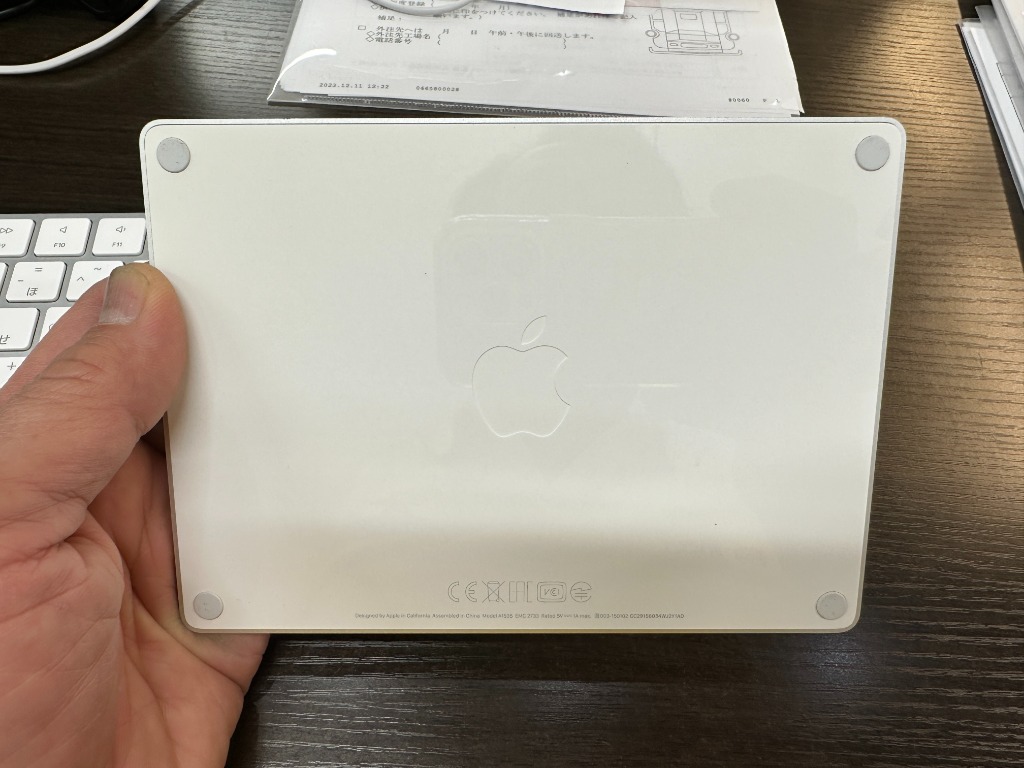 人気カラーの Apple Mac アップル純正 A1535 2 Trackpad Magic マウス 
