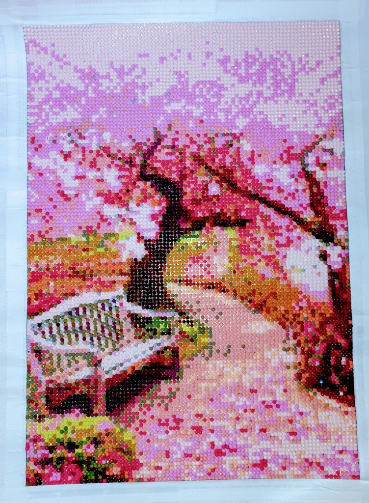 楽天市場】中級 フル ダイヤモンドアート ダイヤモンド刺繍