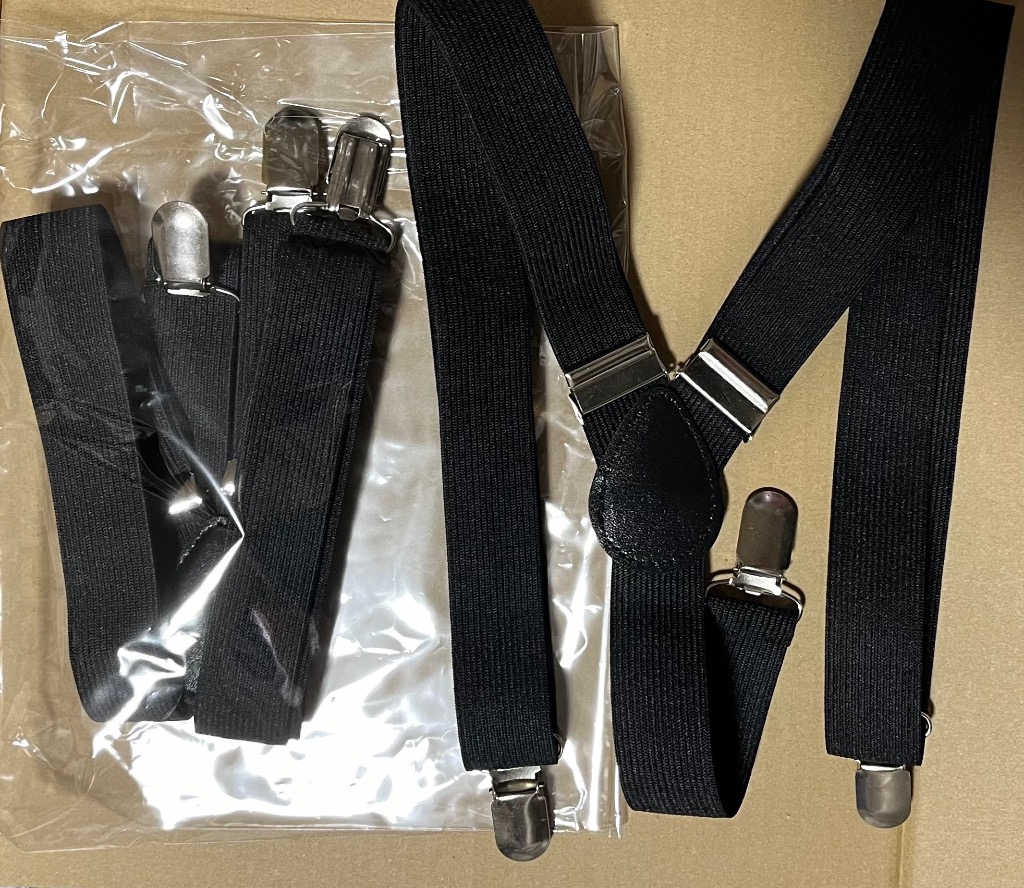 2個入り送料込み500円ヤフーショッピング最安値】2個 サスペンダー