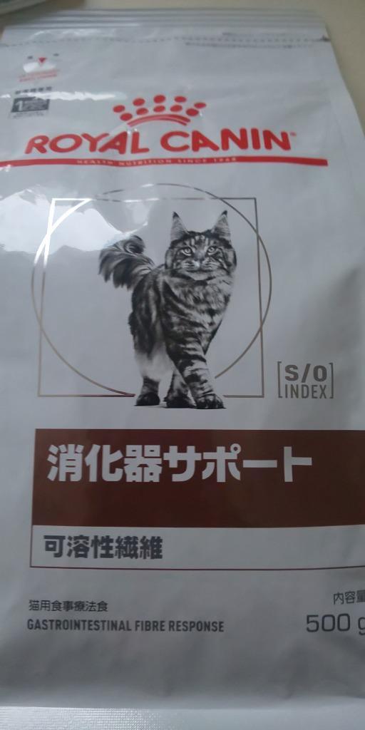 最大73%OFFクーポン ロイヤルカナン 食事療法食 猫用 消化器サポート 可溶性繊維 ドライ 500g discoversvg.com