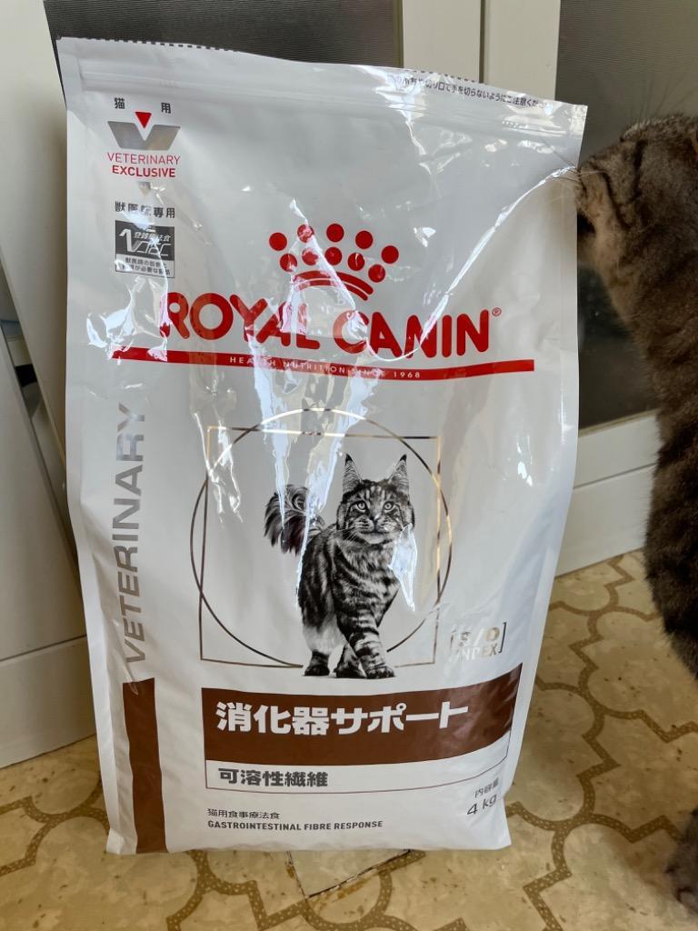 ロイヤルカナン 療法食 猫用 消化器サポート ドライ(可溶性繊維) 4kg×2