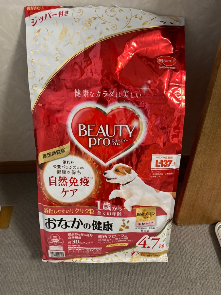 ドッグフード ROPPU 日本ペットフード 4個セット ビューティープロ ドッグ 子犬用 12