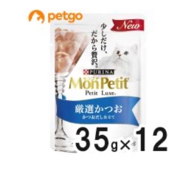 PURINA モンプチ プチリュクス パウチ 厳選かつお かつおだし仕立て
