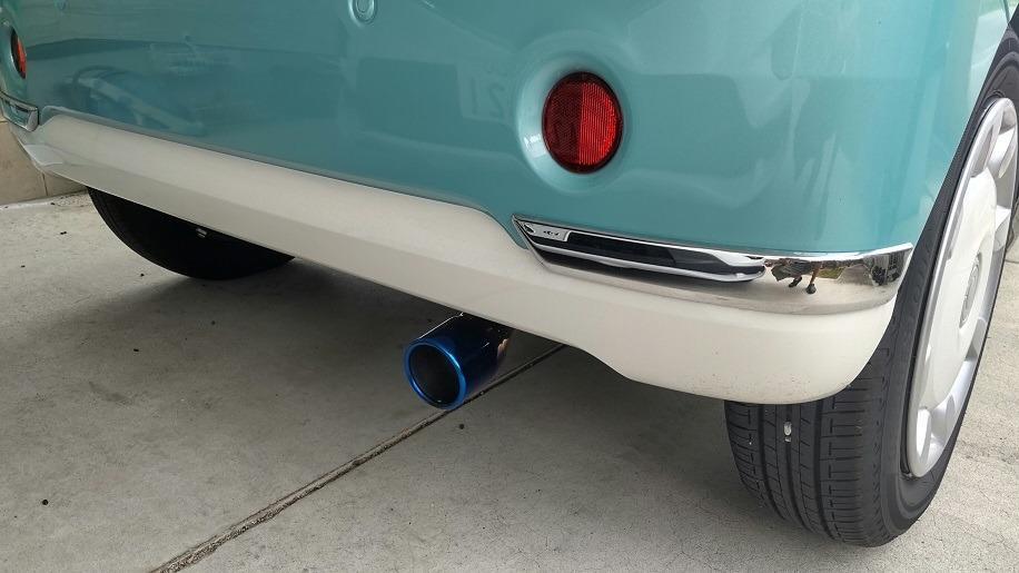 SmartCustom ムーブ カスタム キャンバス 専用 マフラーカッター