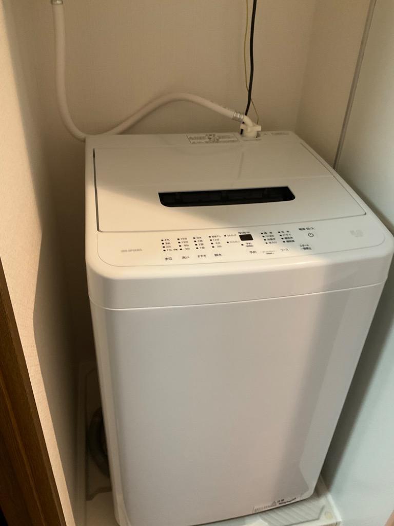 洗濯機 一人暮らし 5kg 全自動洗濯機 縦型洗濯機 5.0kg IAW-T504-W IAW 