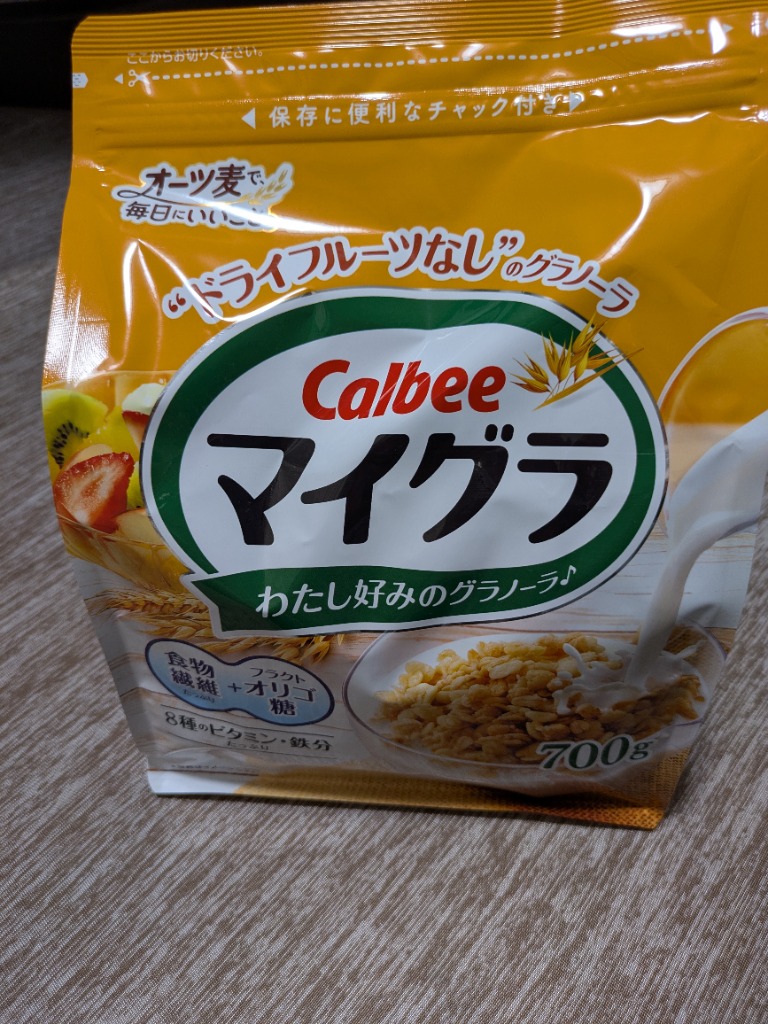 カルビー マイグラ 630g 6個 グラノーラ 穀物 フルーツ無し カルビー マイグラ 630g 6個 グラノーラ 穀物 フルーツ無し