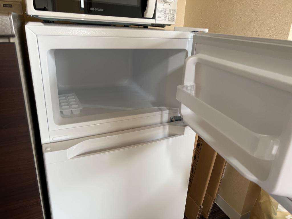 冷蔵庫 一人暮らし 小型冷蔵庫 ミニ おすすめ 二人暮らし 2ドア 安い サイズ 新品 おしゃれ 静か 小型 87L ノンフロン 冷凍冷蔵庫  PRC-B092D[OP] [AR対応] :m7155749:メガストア !店 通販 