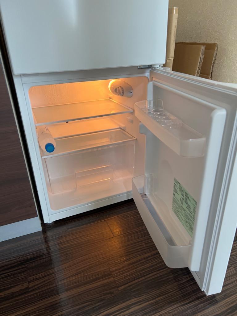冷蔵庫 一人暮らし 小型冷蔵庫 ミニ おすすめ 二人暮らし 2ドア 安い サイズ 新品 おしゃれ 静か 小型 87L ノンフロン 冷凍冷蔵庫  PRC-B092D[OP] [AR対応] :m7155749:メガストア !店 通販 