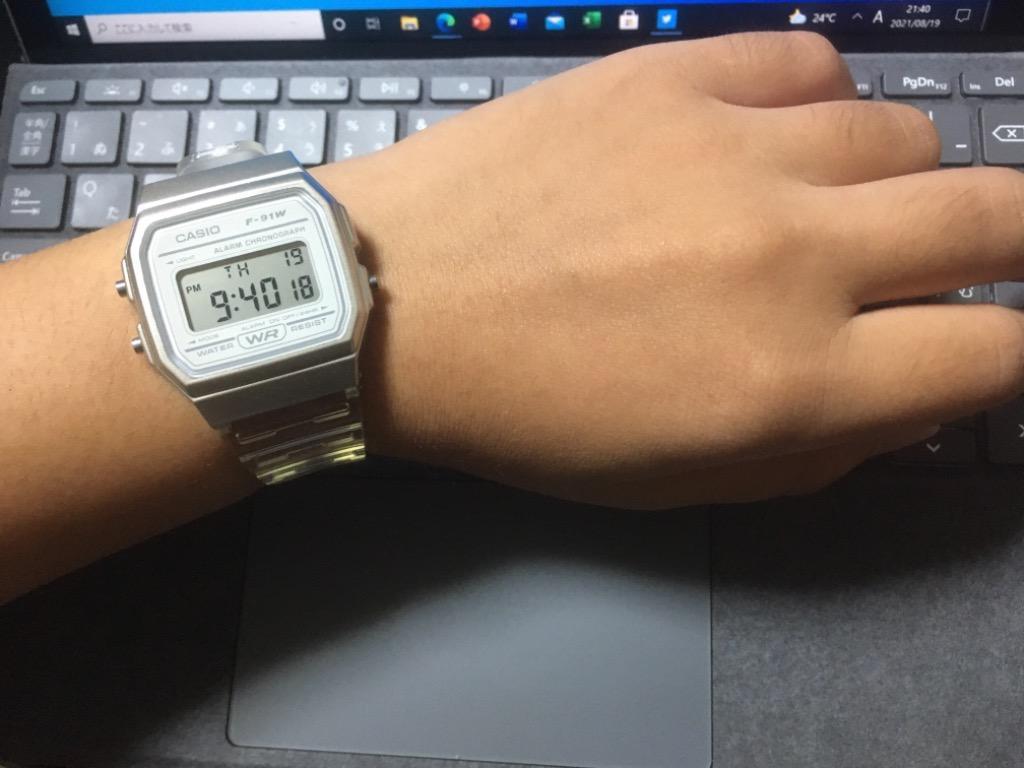 CASIO Collection F-91WS-7JH スケルトンクリア スタンダードデジタル カシオ チプカシ 国内正規品 ファーストウォッチ  レディース キッズ :f-91ws-7jh:PGQ STORE - 通販 - Yahoo!ショッピング