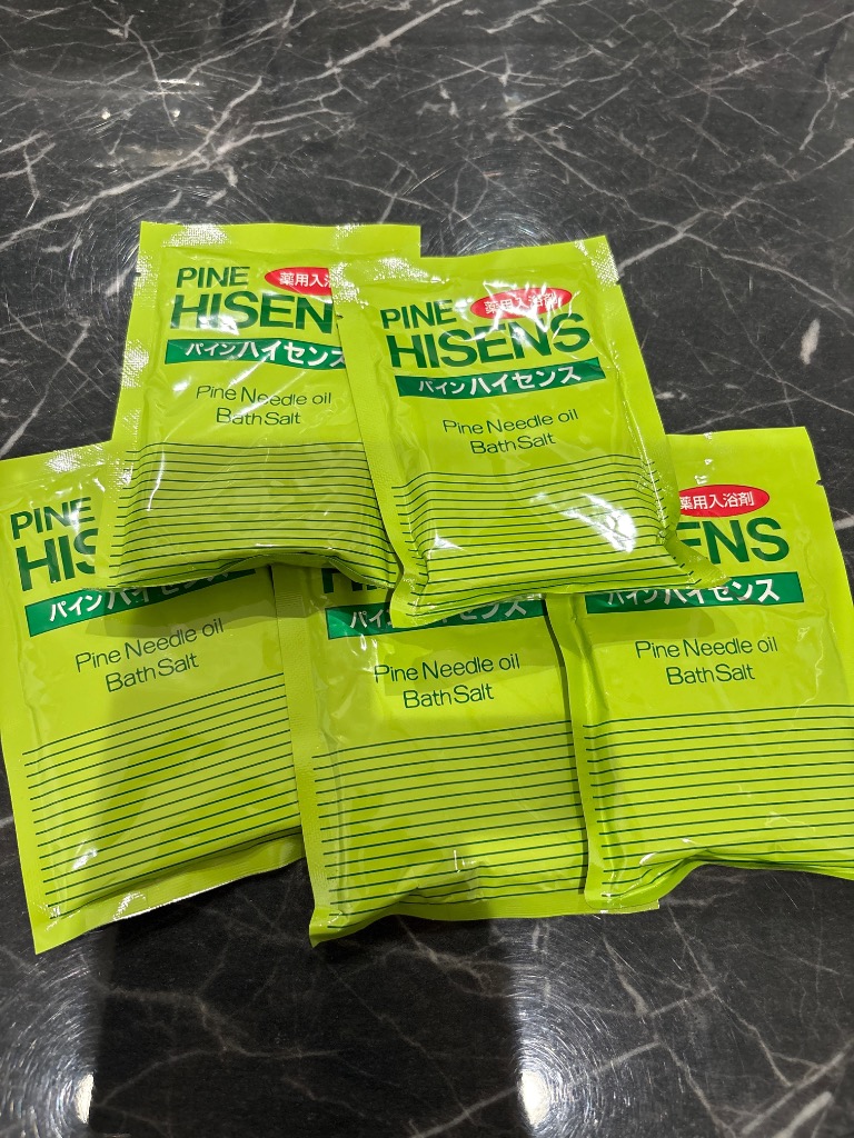 薬用入浴剤 高陽社 パインハイセンス 50g×6袋 若葉色 入浴剤 大容量