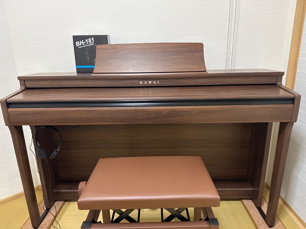 KAWAI 電子ピアノ 88鍵盤 新品 【マット・ヘッドホン付】カワイ
