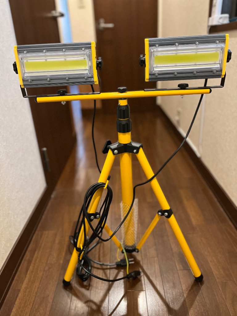 WEIMALL（ウェイモール） LED 投光器用 三脚 作業灯スタンド ライト