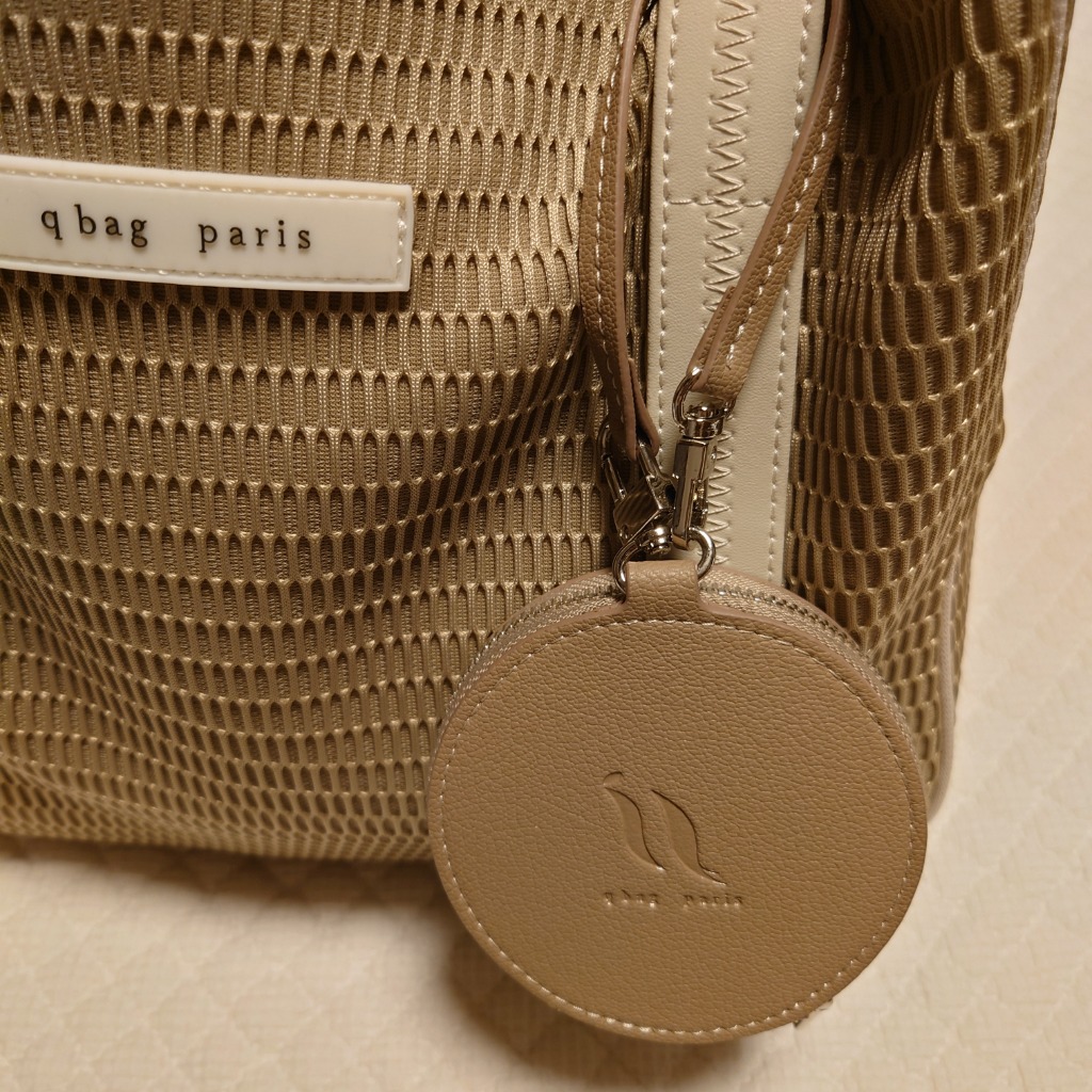 q bag paris マザーズバッグ トート 軽量 大容量 バッグ ママ