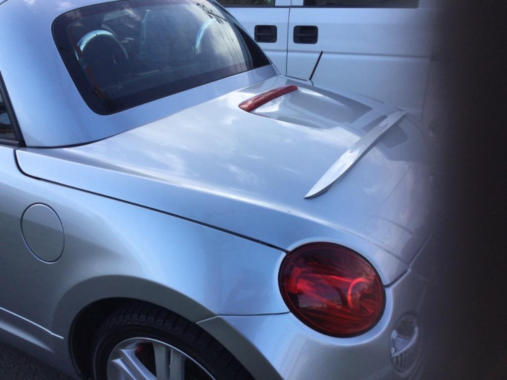 FYRALIP トランクスポイラー 純正色塗装済 ダイハツ用 コペン