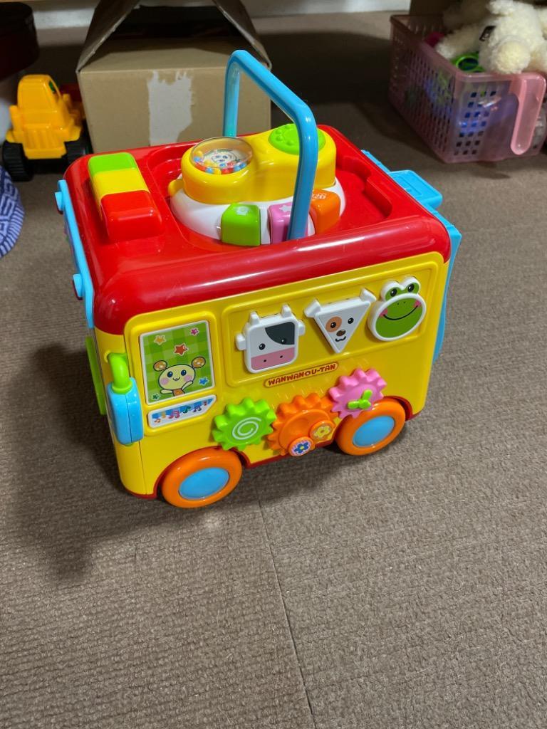 知育玩具 2歳 3歳 1歳半 おててのあそびとおしゃべりがいーっぱい わくわくメロディバスDX ジョイパレット おもちゃ ワンワン うーたん  誕生日プレゼント 知育 :4975201331368:ピンキーベビーズ - 通販 - Yahoo!ショッピング