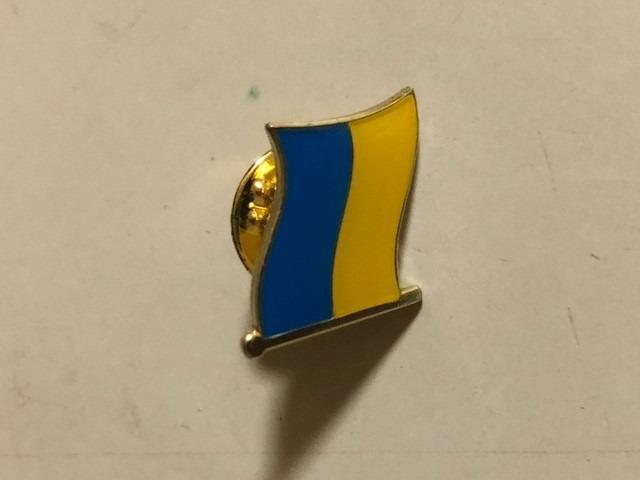 ピンバッジ◇ウクライナ 国旗デラックス薄型キャッチ付き 東欧 黒海 ピンズ UKRAINE FLAG ピンバッチ タイタック :252411:ピンズマルシェ  - 通販 - Yahoo!ショッピング