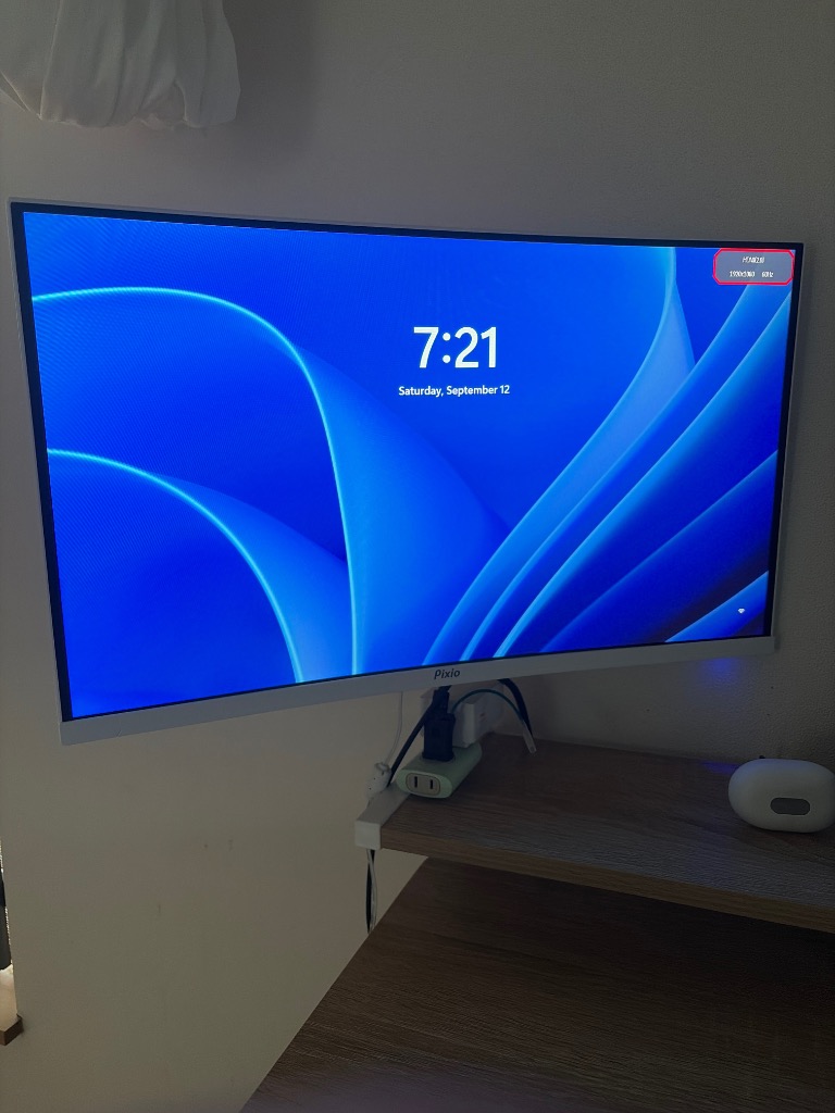 Pixio PXC248 Wave パソコン用ディスプレイ、モニター - 最安値・価格