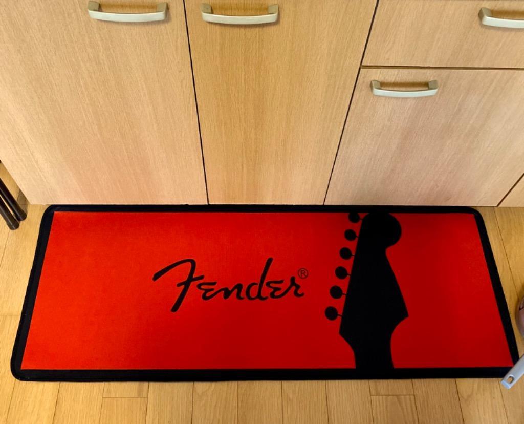 Fenderデザインの高品質ラグ エフェクターの下マットに!!演奏する部屋に!!fフェンダーアンプヘッドがデザインされたベルベット生地で激シブ  :PB277:プレンヌ - 通販 - Yahoo!ショッピング