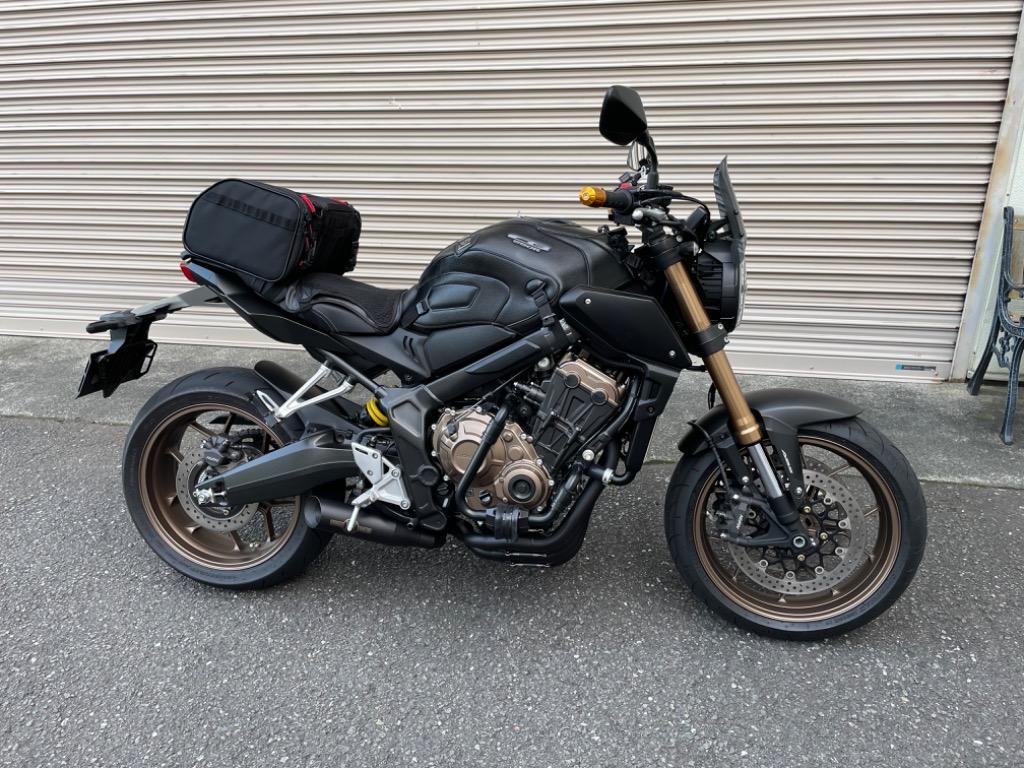 BAGSTER (バグスター) タンクカバー ブラック CB650R : バイク&車 
