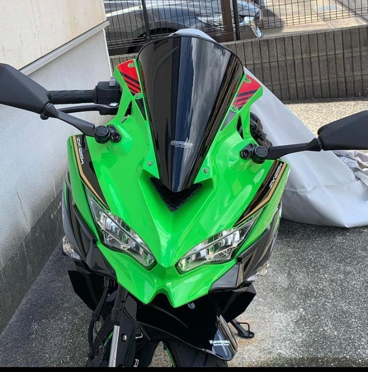 MRA (エムアールエー) スクリーンレーシング ブラック Ninja ZX-25R SE :1312-4025066170234:バイク車パーツ  プロト公式ストア - 通販 - Yahoo!ショッピング