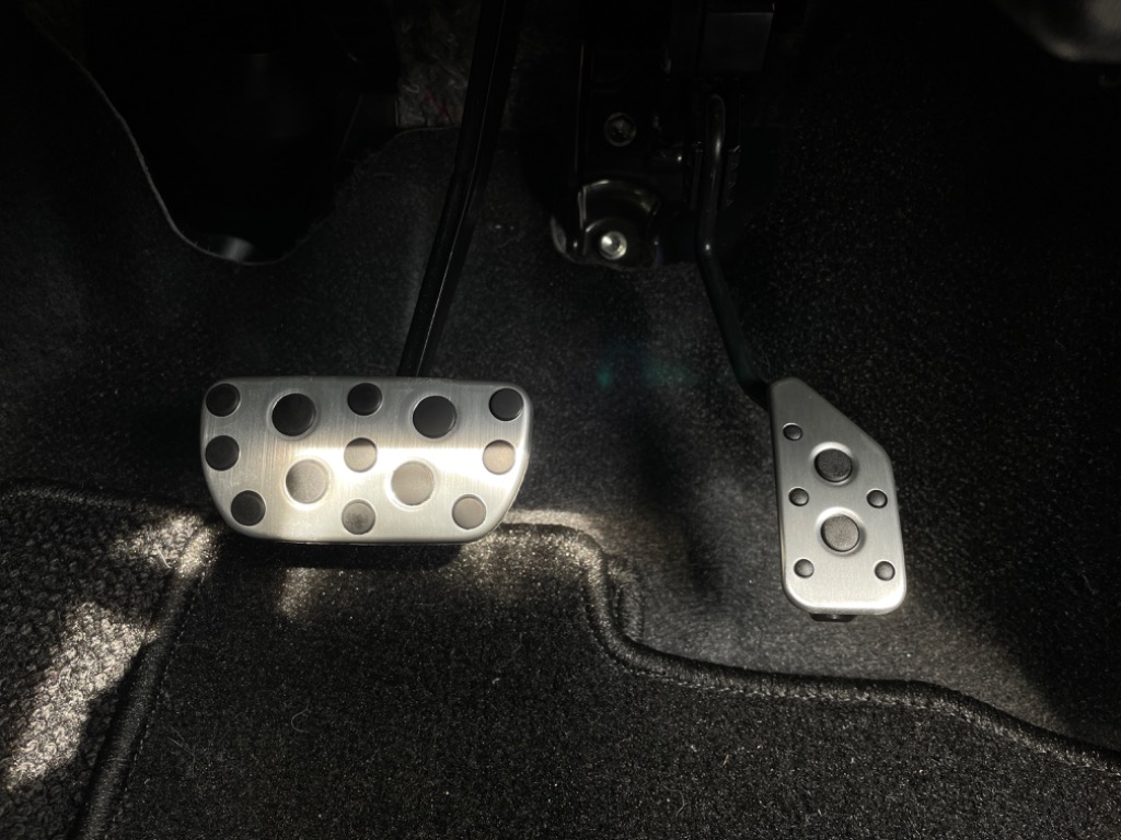 ペダルセット トヨタ純正 10系 アクア アルミペダルセット アクセル&ブレーキ