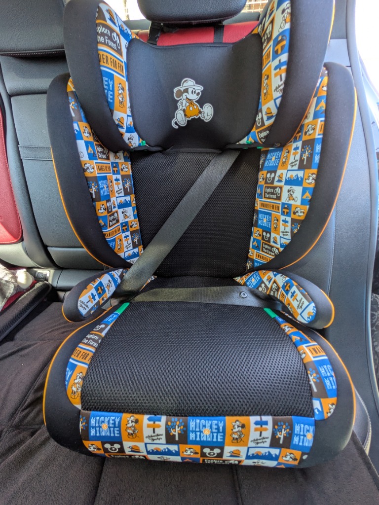Disney（ディズニー） ハイバックFIX/ ミッキー(キャンプ) ISOFIX