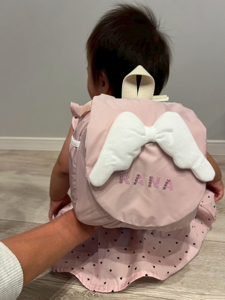 日本製 リュックサック キッズ ベビー 子供用 かばん 天使の羽