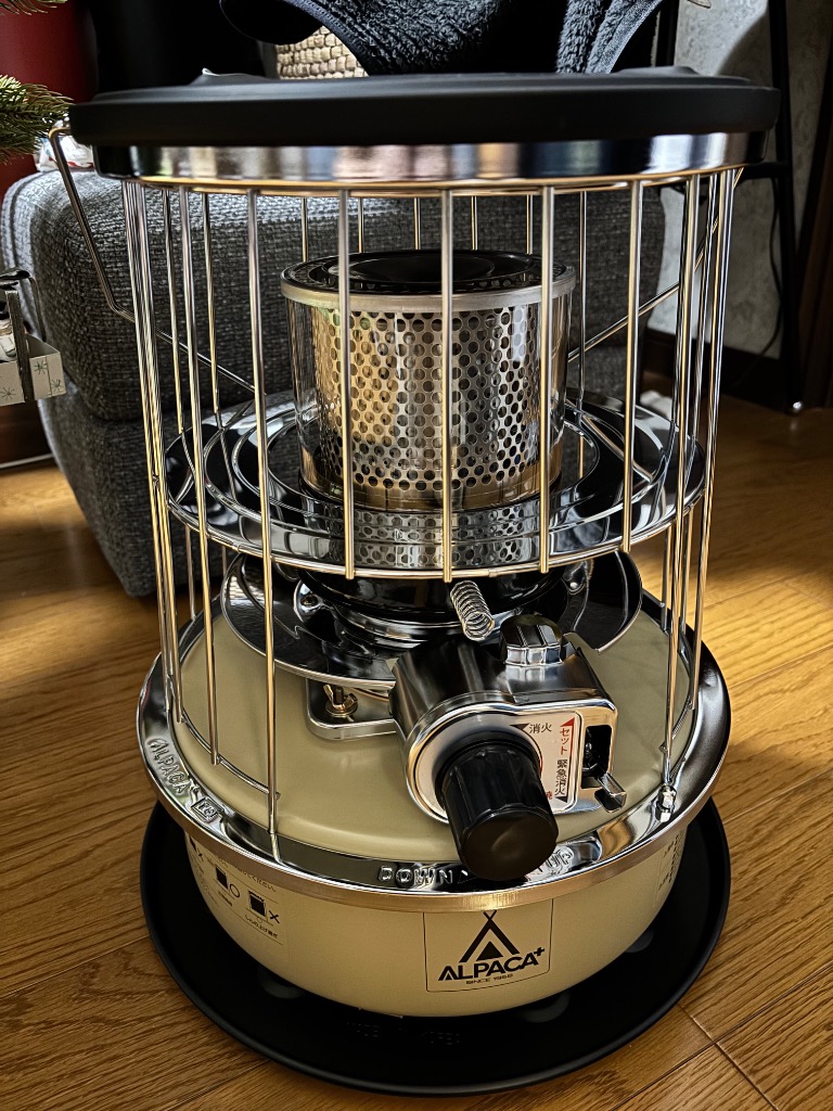 特典付】 石油ストーブ 小型 ALPACA アルパカ プラス ストーブ