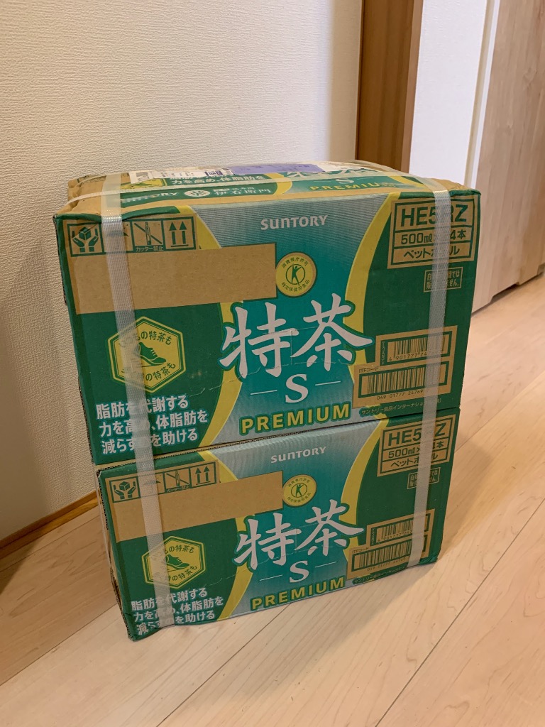 特茶 S PREMIUM 500ml×24本 3ケース ケース》 サントリー 緑茶 伊右衛門 特茶 (500mL)×24本 特定保健