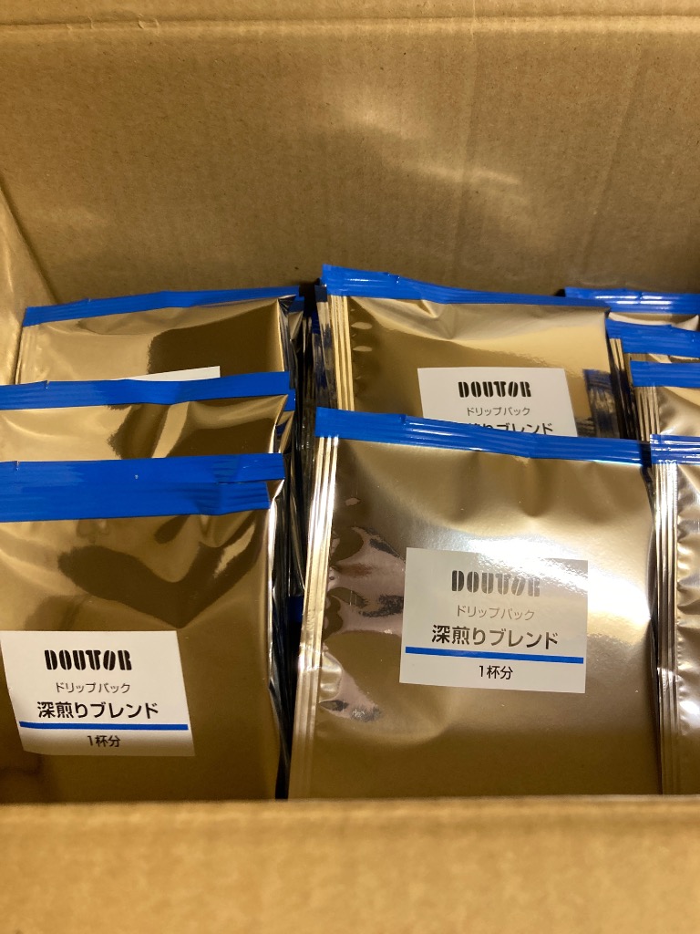 200袋 送料無料 ドトールコーヒー ドリップパック 深煎り