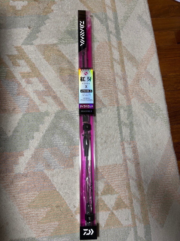 DAIWA（ダイワ） タイラバロッド 紅牙 X 69XHB-S 22年モデル : 釣具の