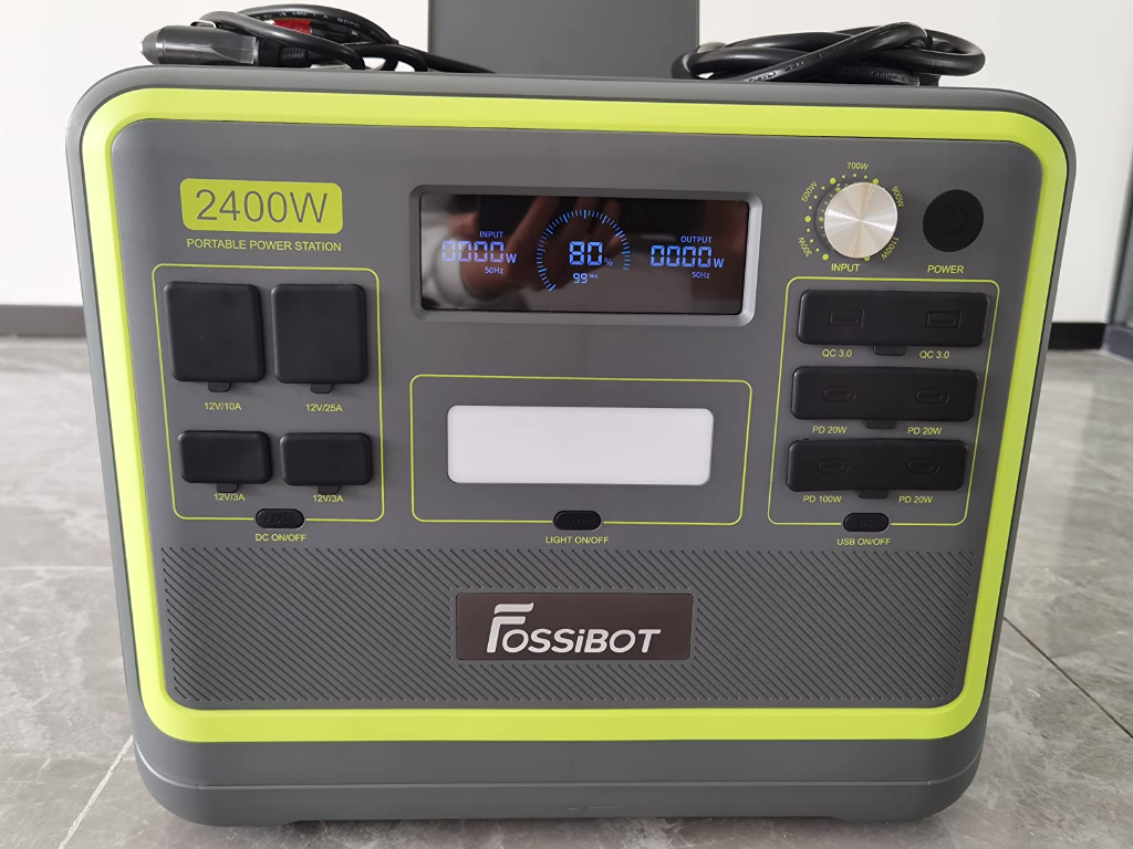 FOSSiBOT 正規品 2023最新型 F2400 ポータブル電源 超大容量