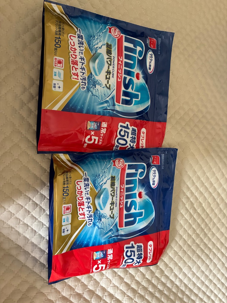 コストコ（Costco） フィニッシュ タブレット パワーキューブ 食洗機用