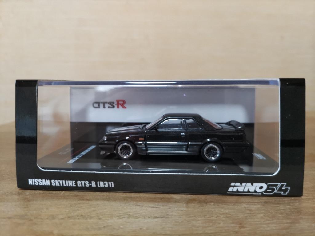 スカイライン GTS-R （R31） ブラック/ガンメタリック （1/64