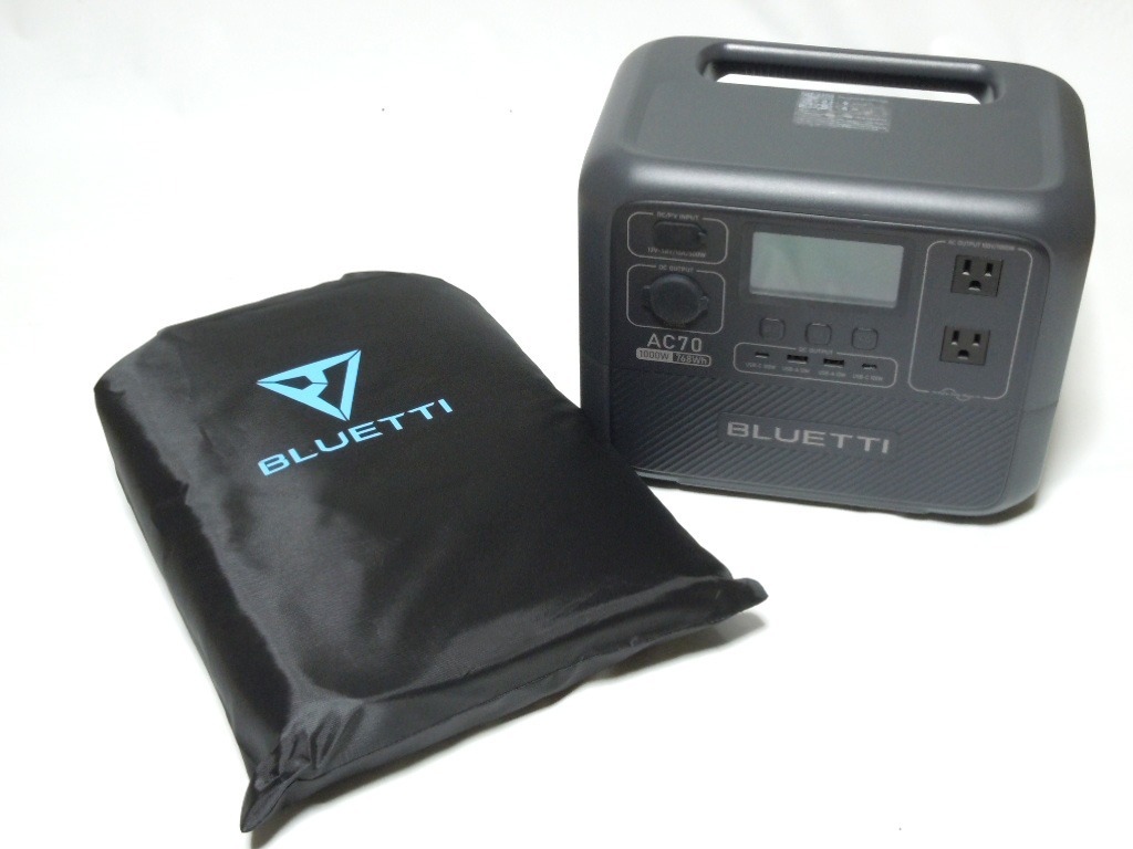 使用極少　Bluetti ポータブル電源 EB3A　専用収納バッグ付 BLUETTI 小型ポータブル電源 EB3A |防災推奨 アウトドア
