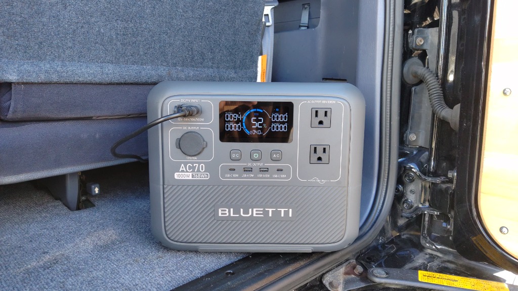 BLUETTI 防災グッズ ポータブル電源 AC70 768Wh/1000W 大容量