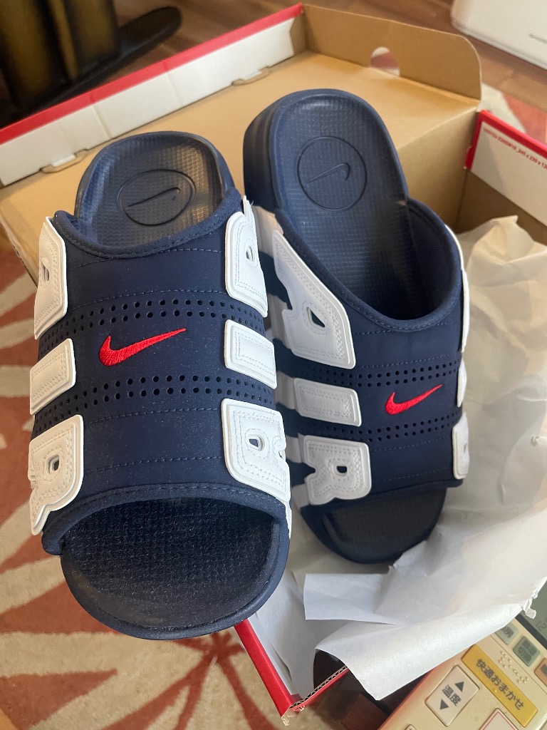 ナイキ モアアップテンポ スライド オリンピック 28cm サンダル モアテン NIKE AIR MORE UPTEMPO SLIDE 