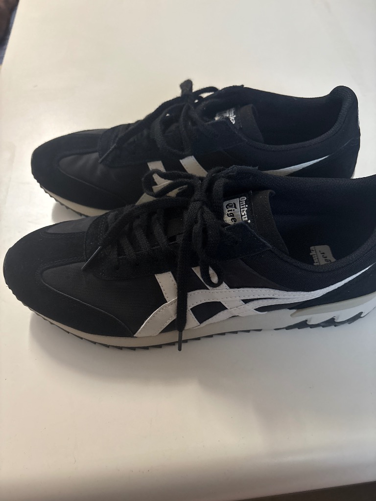 (美品)オニツカタイガ－ スニーカー 黒 CALIFORNIA 78 EX Onitsuka Tiger CALIFORNIA 78 