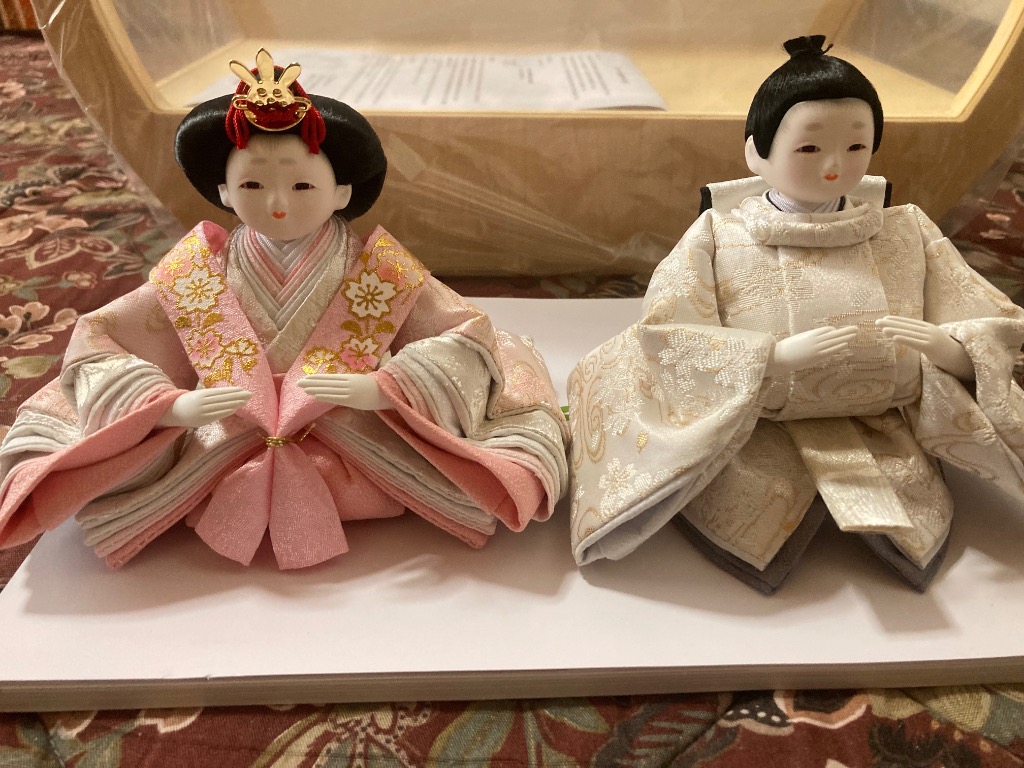 ぷりふあ 雛人形 コンパクト おしゃれ モダン インテリア ふるうる