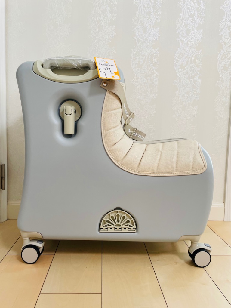 【美品】【NORIKKO ノリッコ】クッション付きプレミアムキャリー・M 公式】NORICCO こどもが乗れるキッズキャリー プレミアムシート