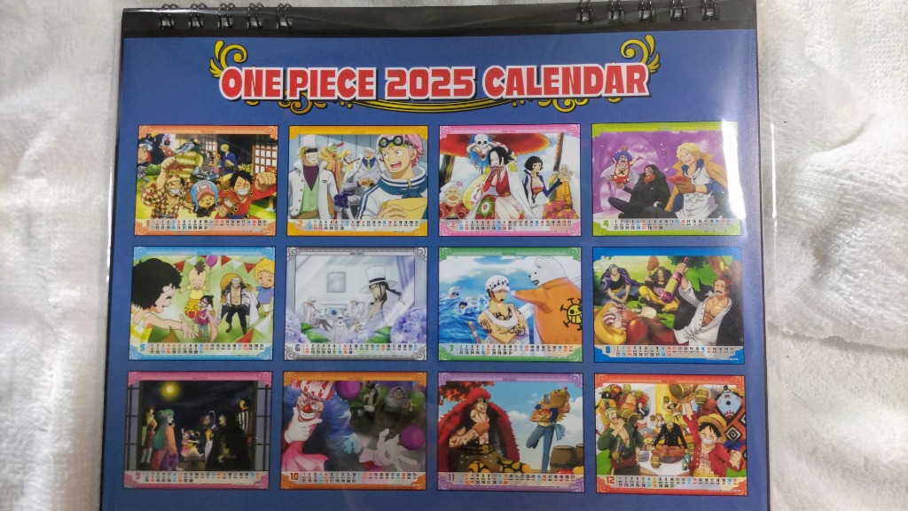 2025年卓上 ONE PIECEカレンダー : プレミアムポニー - 通販