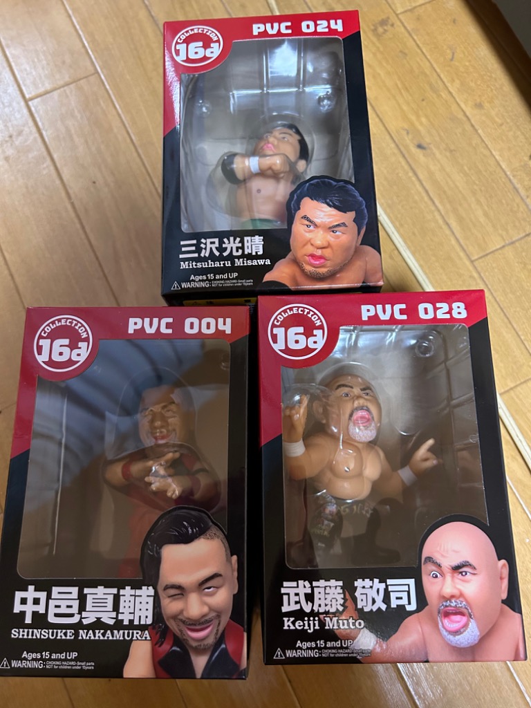 16d ソフビコレクション004 WWE 中邑真輔 （フィギュア） [ジュウロクホウイ] プロレス、格闘技