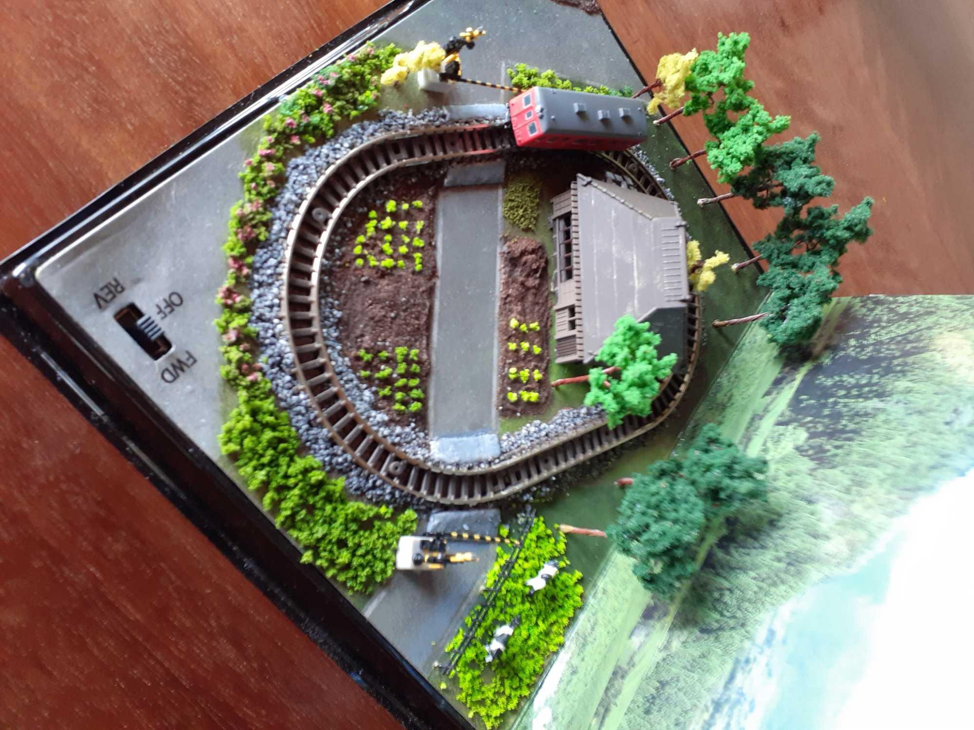 ゴジラ & 世界最小自走式鉄道模型 カスタム品 レア