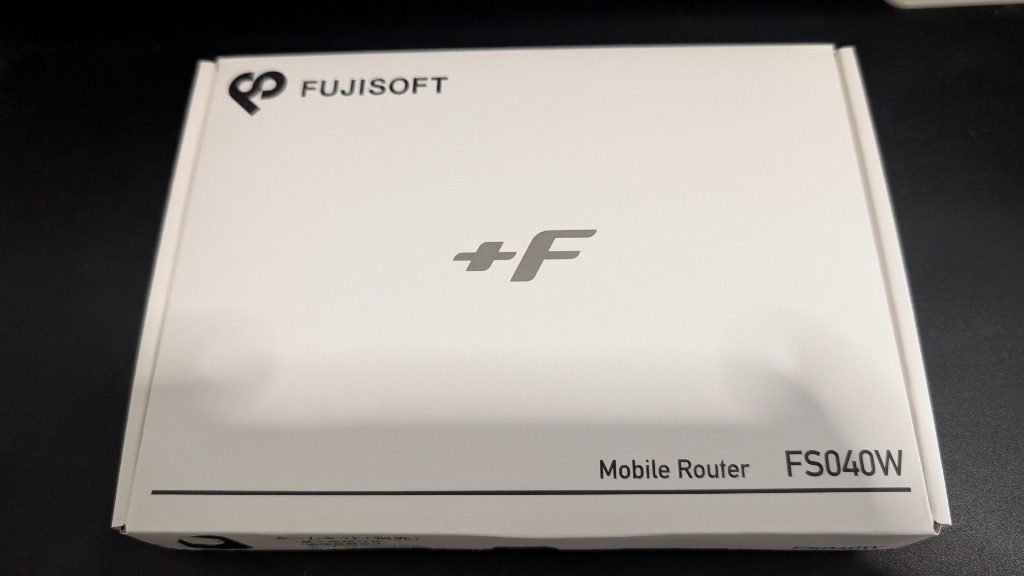 富士ソフト FUJISOFT モバイルルーター FS040W モバイルルーター +F FS040W | 富士ソフト株式会社