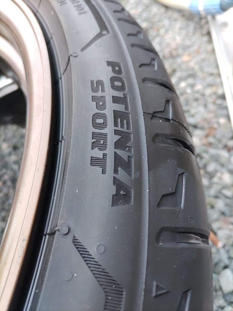 22年製 245/35R19 (93Y) XL ブリヂストン POTENZA SPORT ポテンザ スポーツ 単品