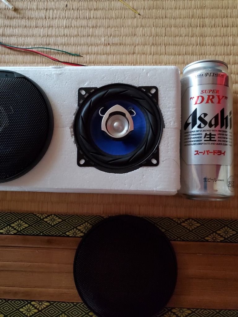 トヨタ カースピーカー 10cm 2個セット 置き型 ツイーター